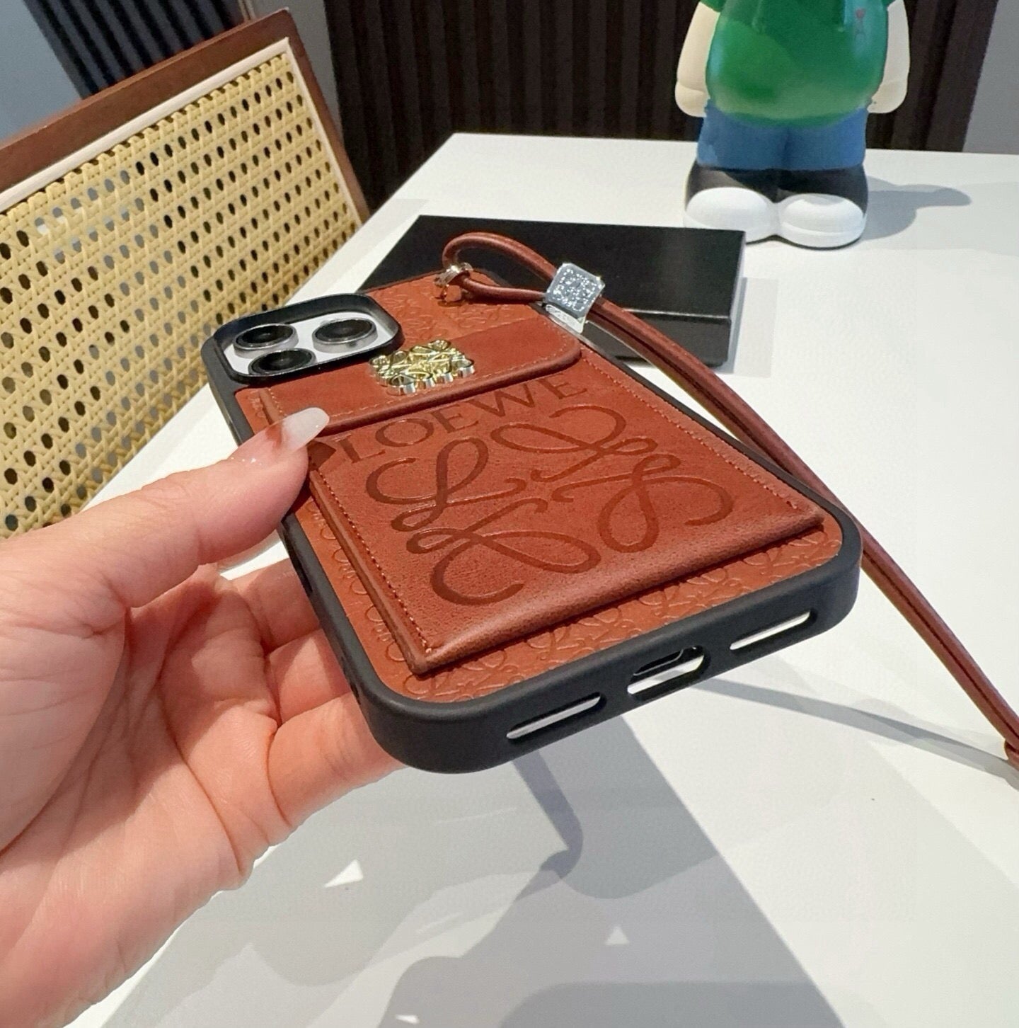 Loewe Flip Phone Case with SIM Card Insert 397217