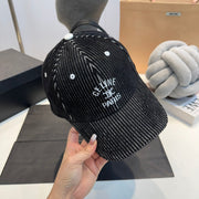 Celin Cap Black Cotton Fabric 210435