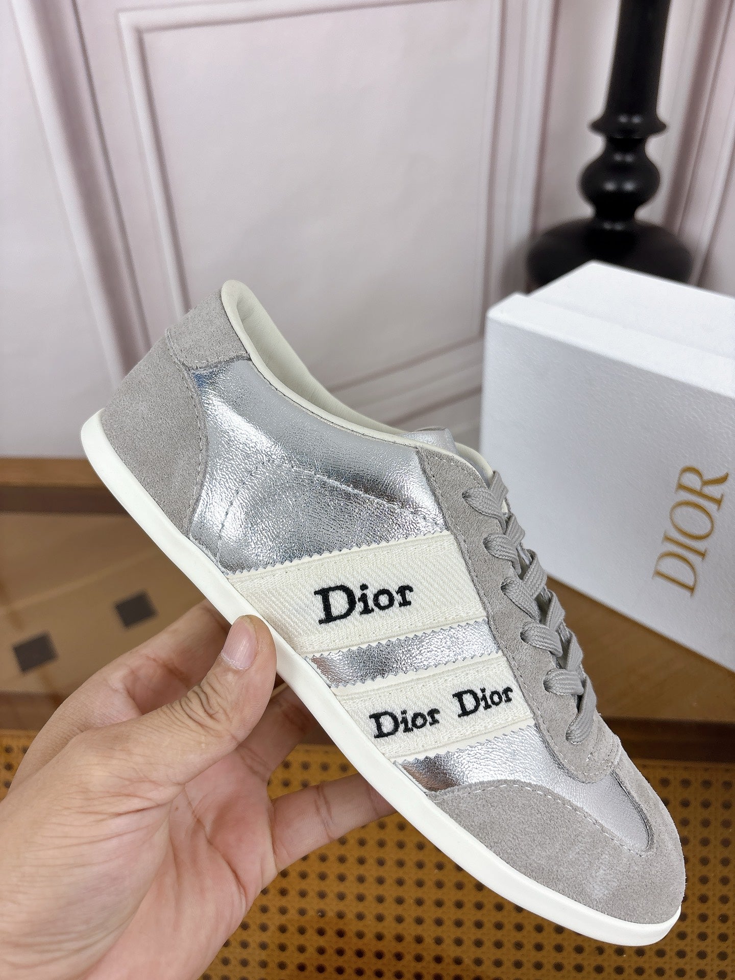 Dior 2026 Sneakers Suede Leather 931862