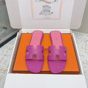 HM 26ss Oran Sandals Purple Cowhide 625044