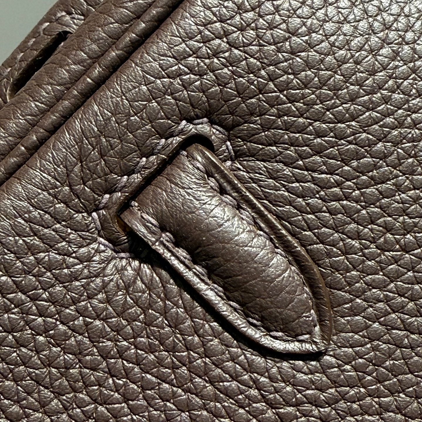 HM BIRKIN 25CM CAFE TOGO LEATHER SILVER HARDWARE 237502