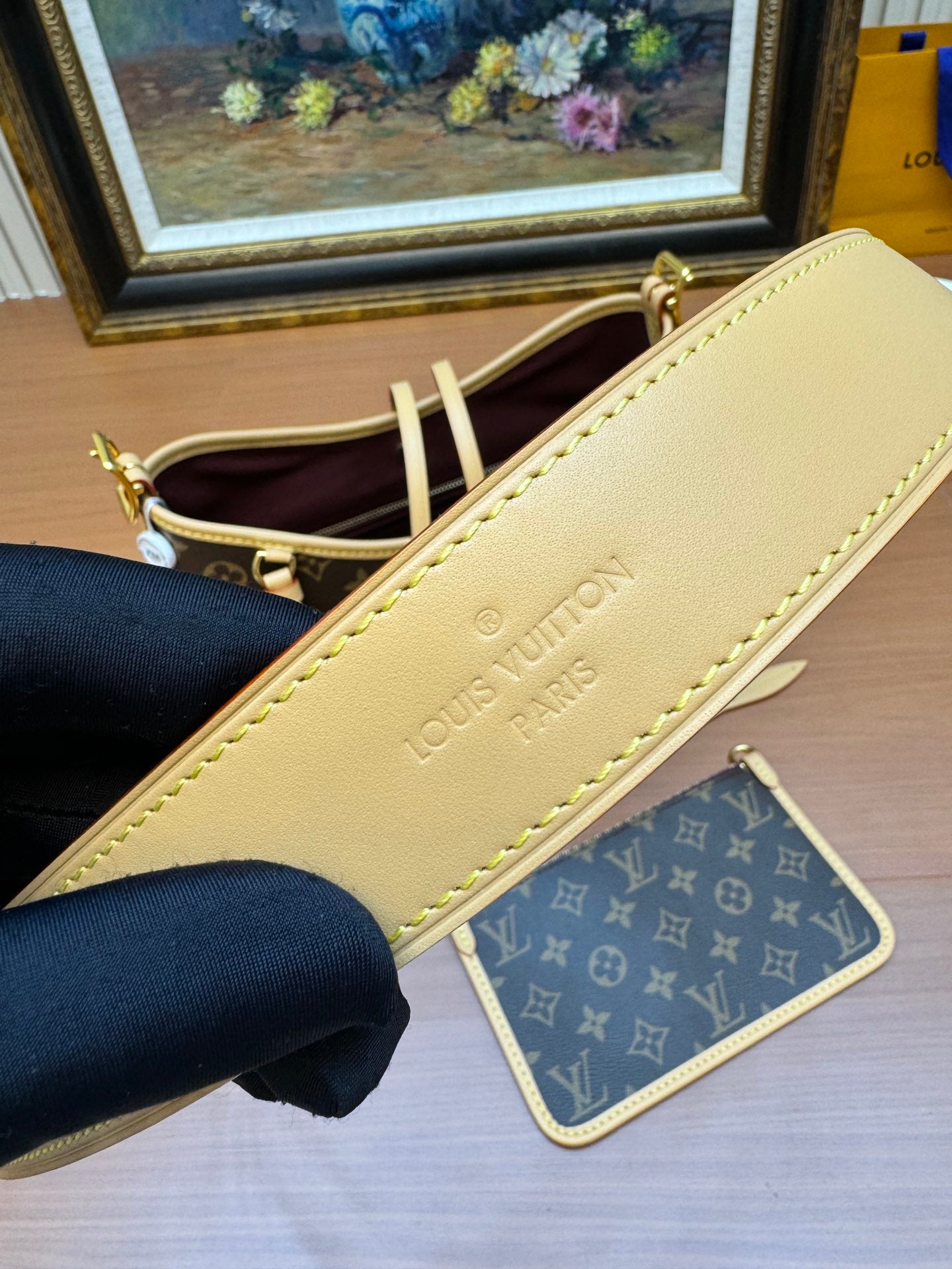 LV CarryAll PM 29cm Brown Monogram Canvas 206005