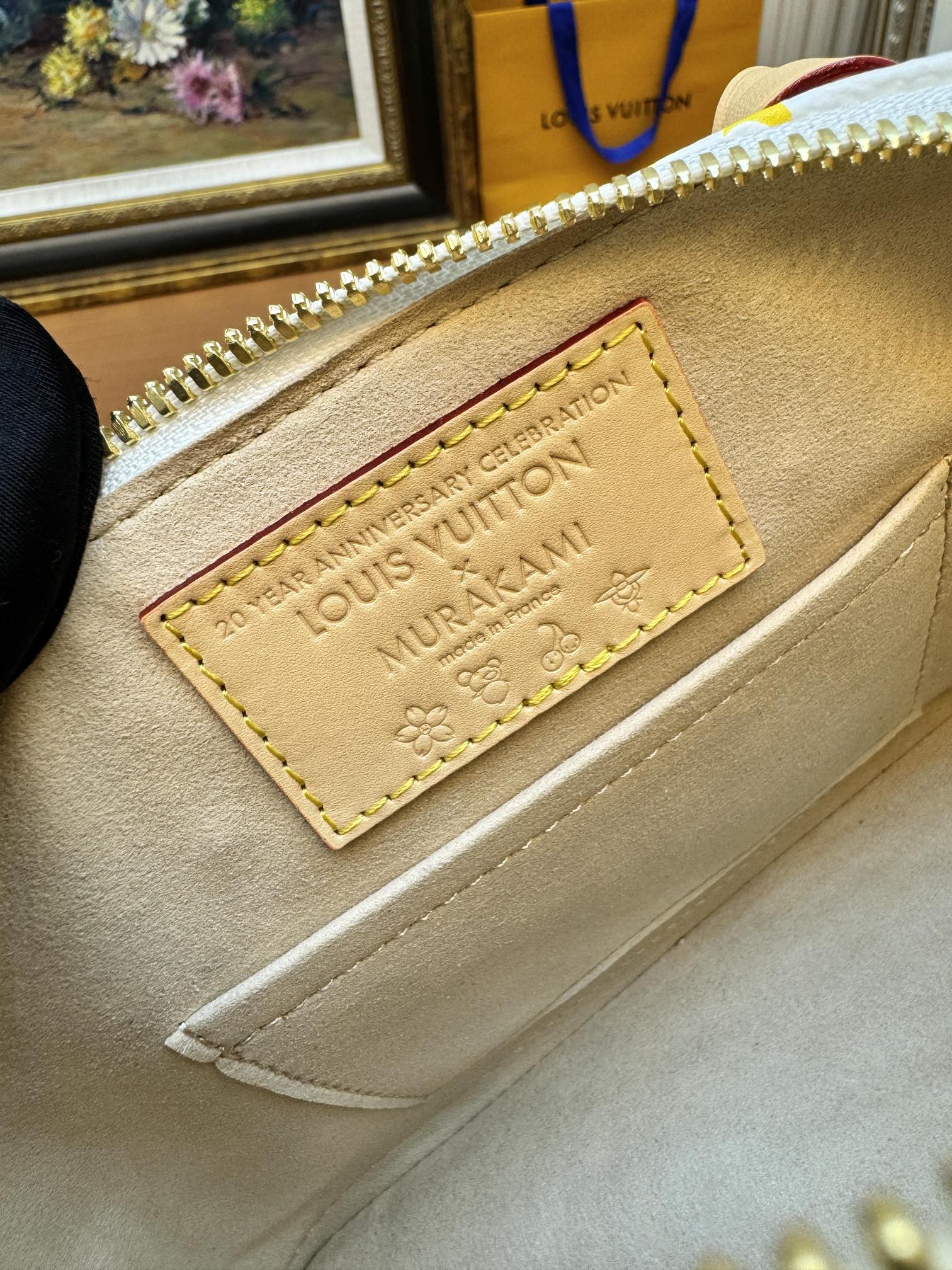 LV Alma BB 23cm White Multicolore Monogram Canvas 206011