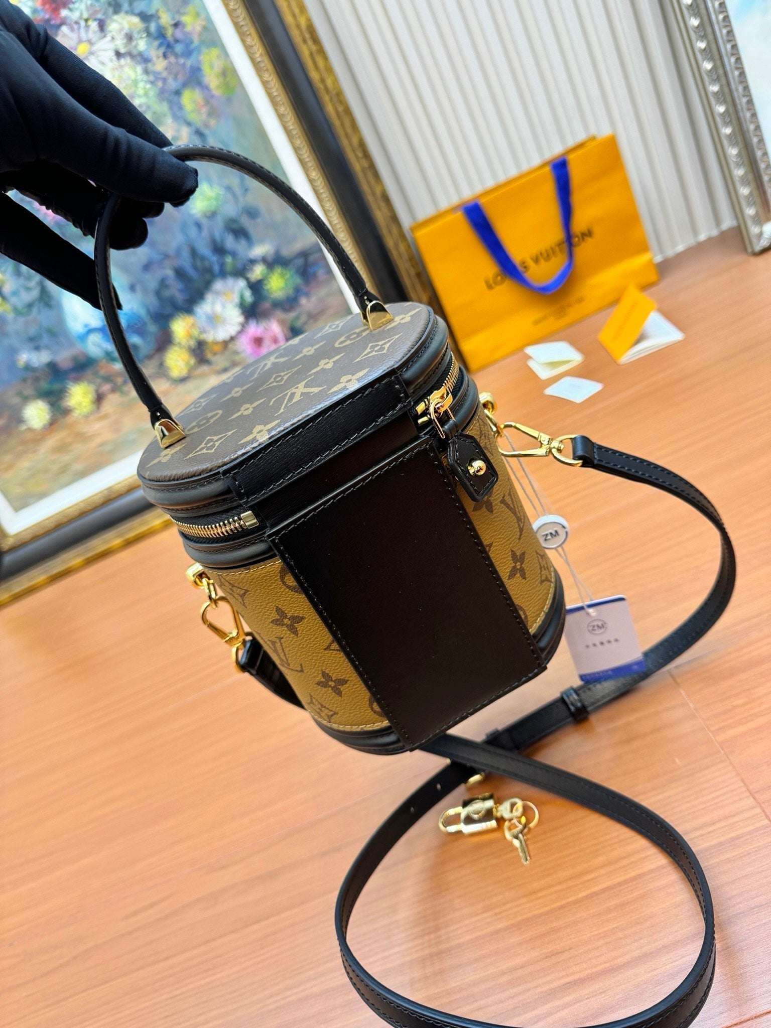 LV Cannes Bag 15cm Brown Monogram Canvas 206025