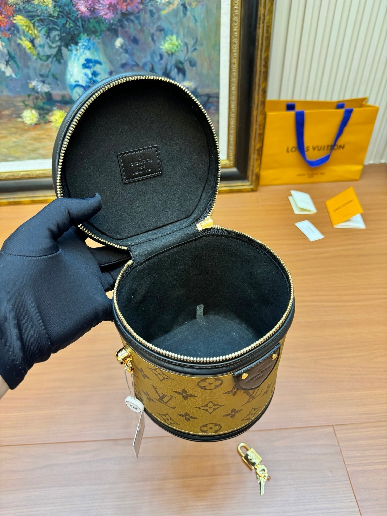 LV Cannes Bag 15cm Brown Monogram Canvas 206025