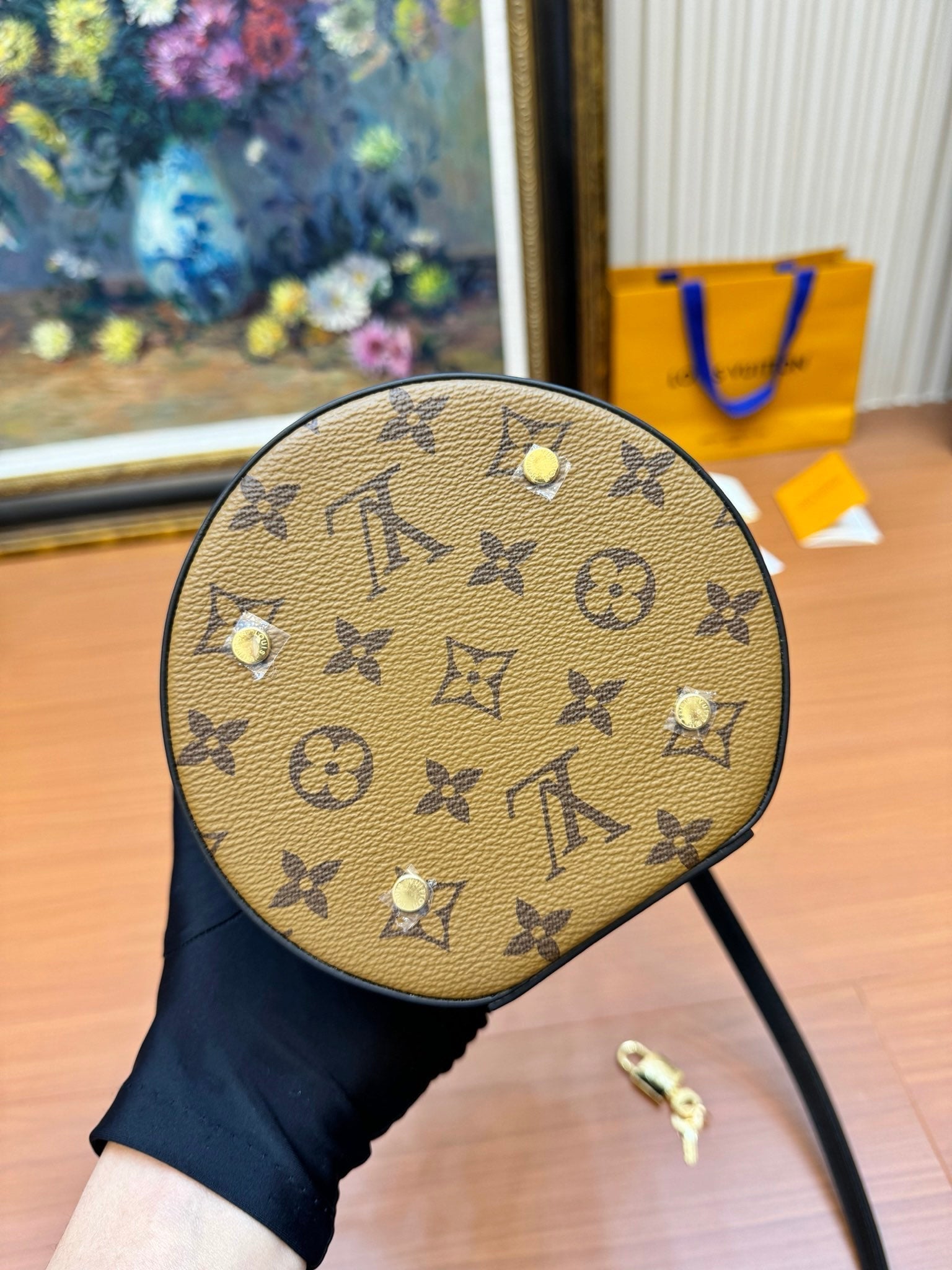 LV Cannes Bag 15cm Brown Monogram Canvas 206025