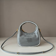 MiuMiu Wander Crescent Bag Leather