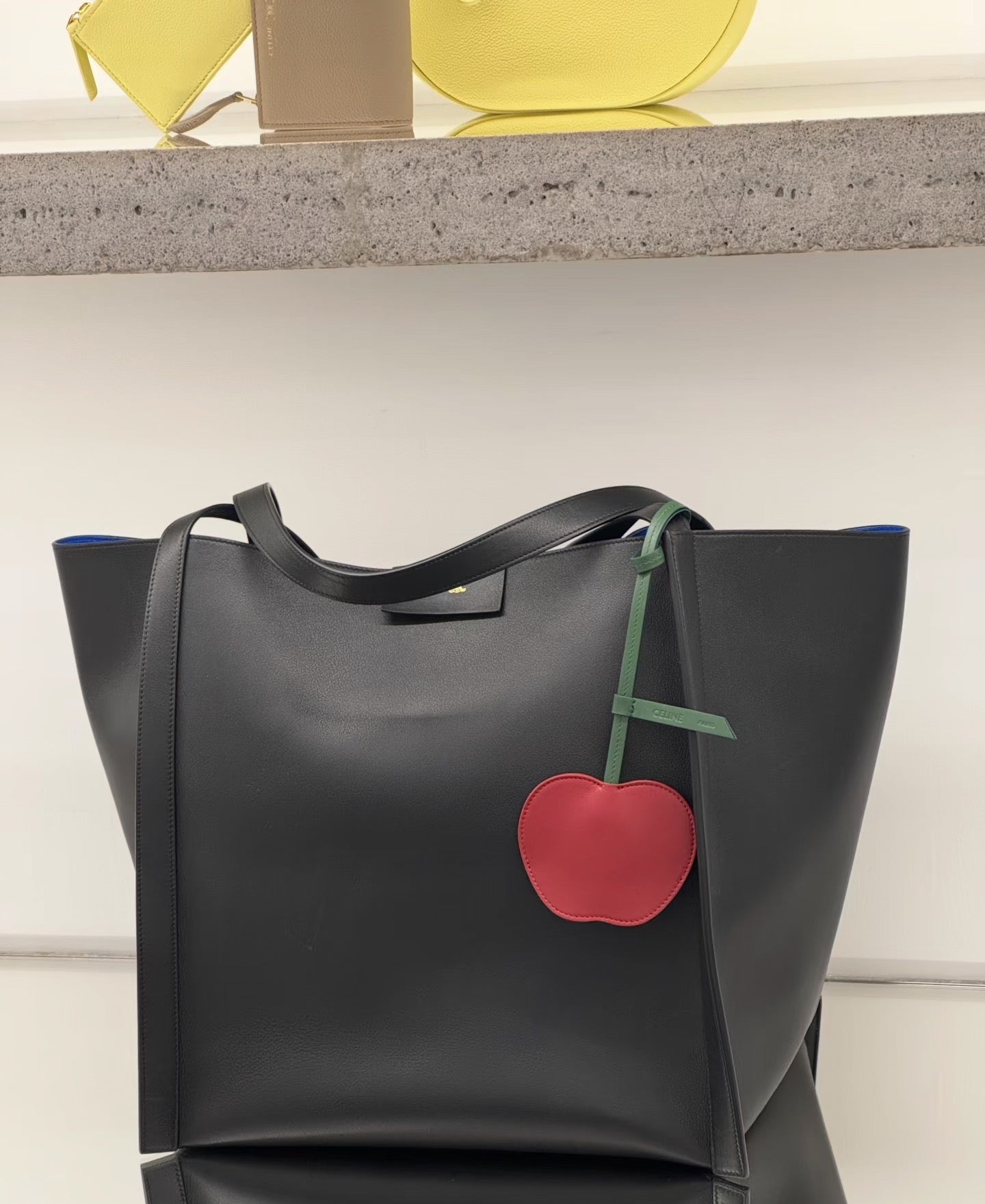 Celine Red Apple Charm