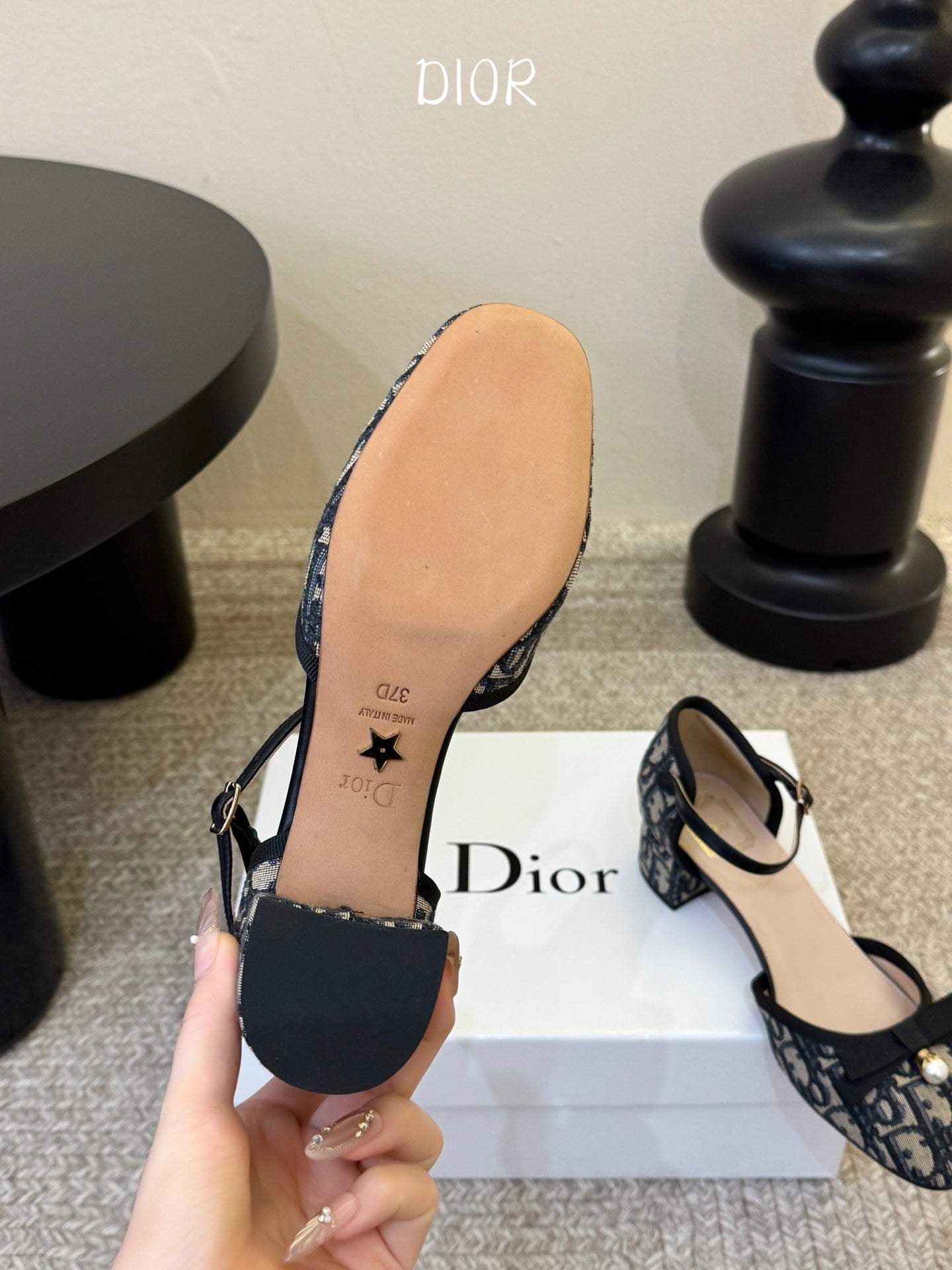 Dior 2026 Ballet Slingback Pump 45mm Cotton 933332