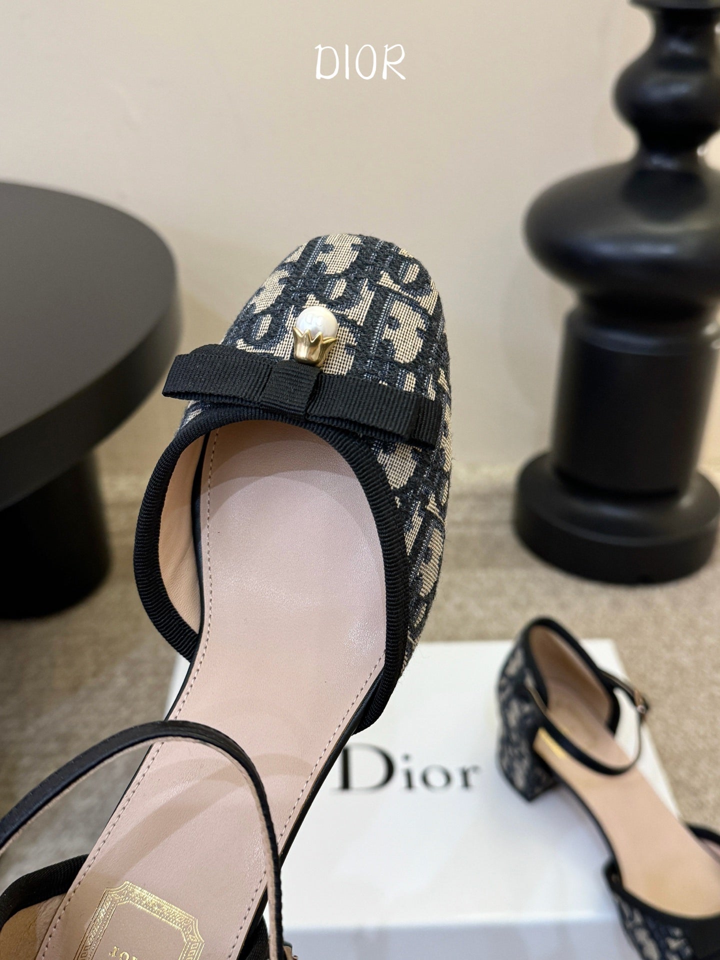 Dior 2026 Ballet Slingback Pump 45mm Cotton 933332