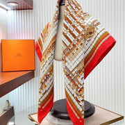 Coaching Deja-Vu Shawl 90 CM In Colorful Silk Twill 233125