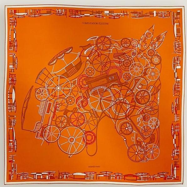 SCARF 140 CM COLORFUL 390955