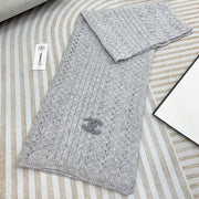 CC Scarf 190 CM In Grey Cashmere 396247