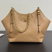 Chanel 2026 Maxi Coco Shopping Tote Bag 30cm Calfskin