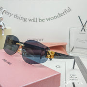 LOGO SUNGLASSES 68076 IN BLACK ACETATE