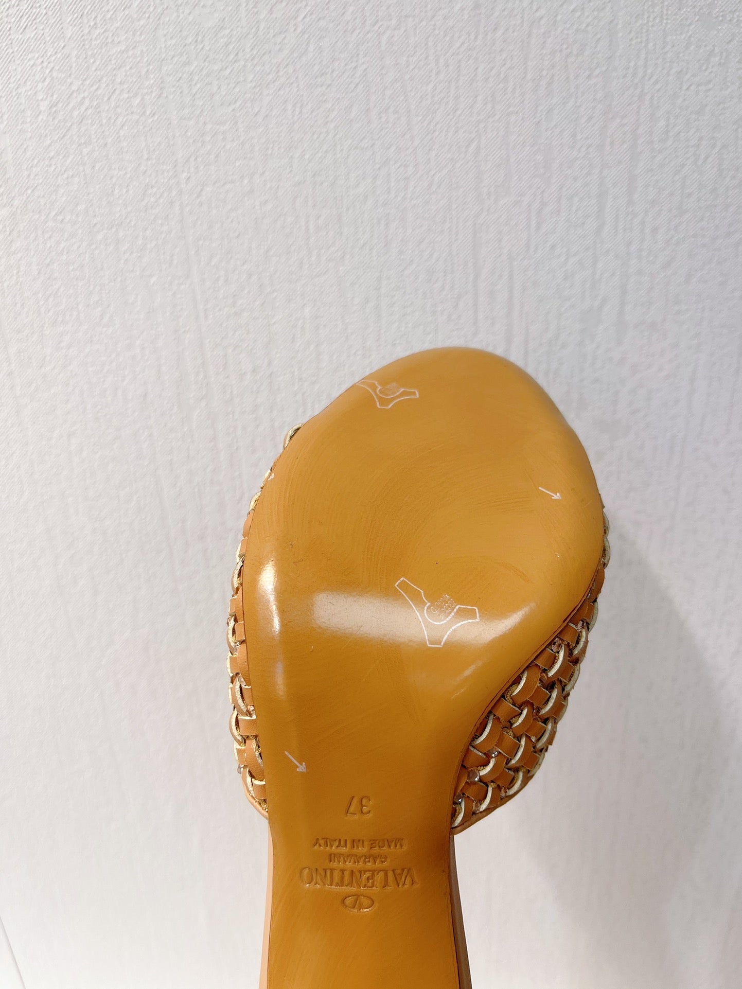 VT High Heeled Sandals Pure Brown Sheepskin 292789