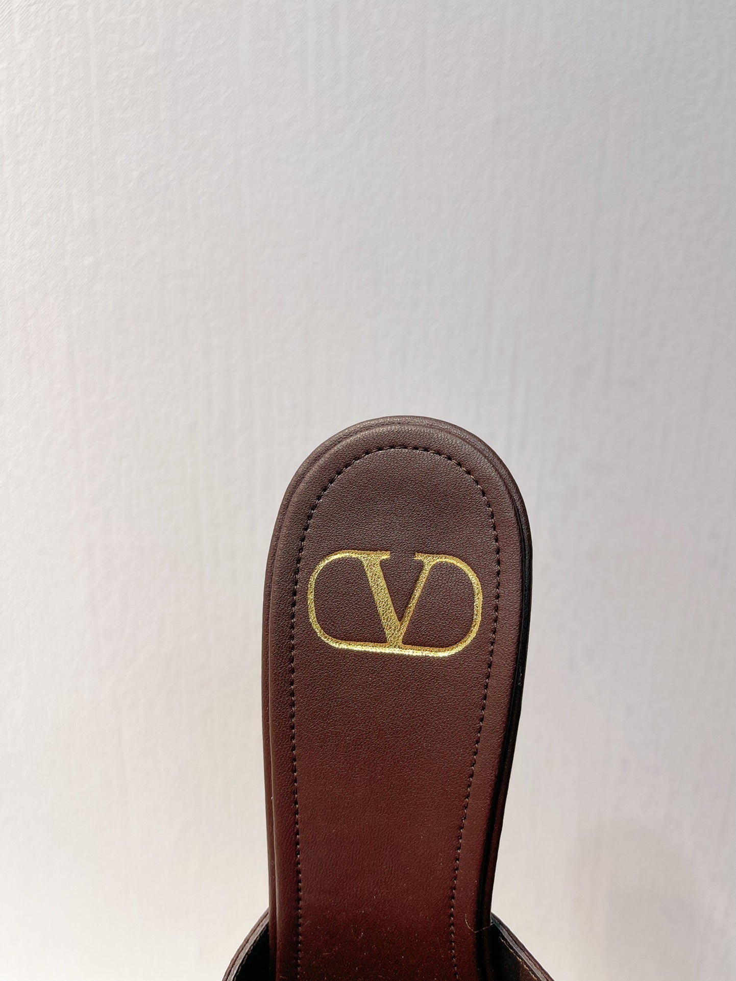 VT High Heeled Sandals Brown Sheepskin 292848