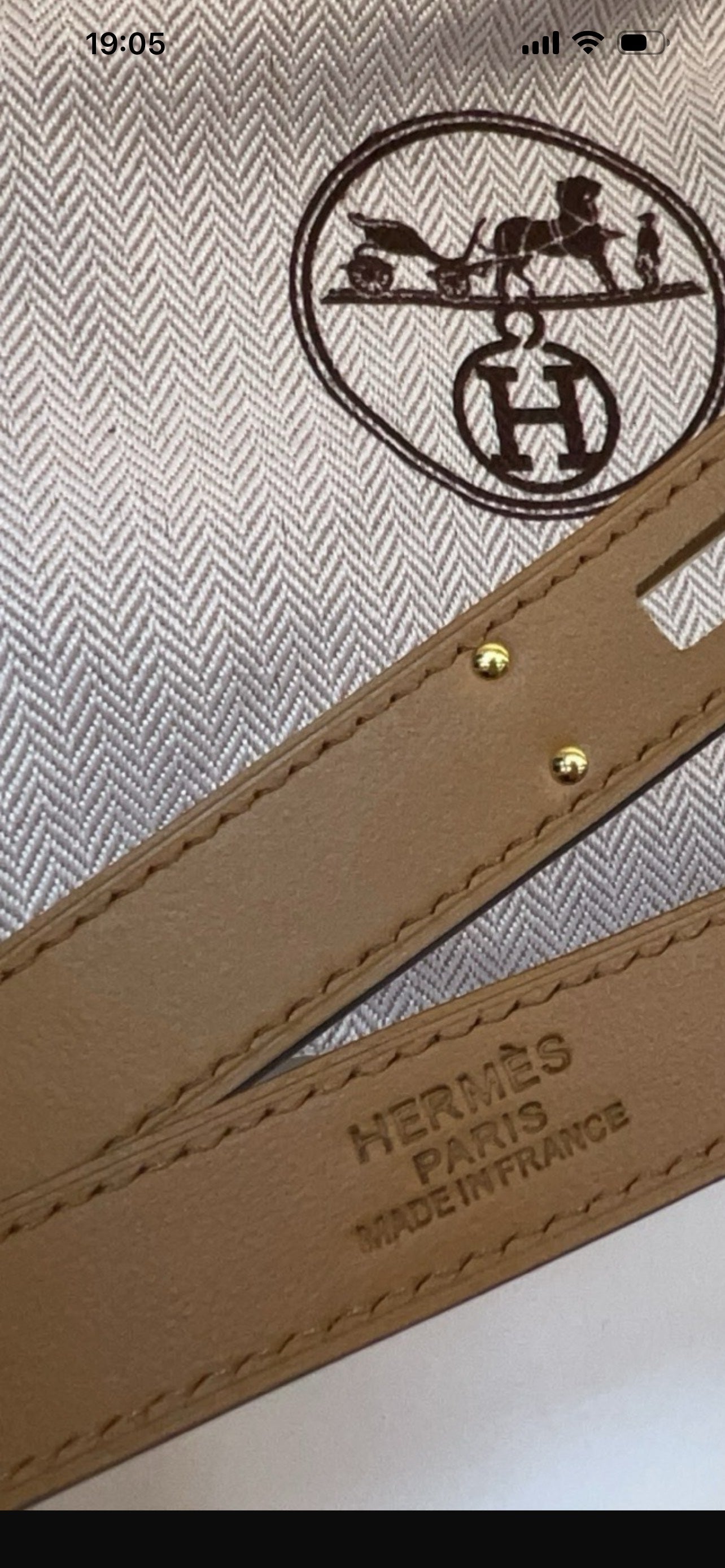 Hermes 2026 Chaine Ancre Belt 18mm Leather