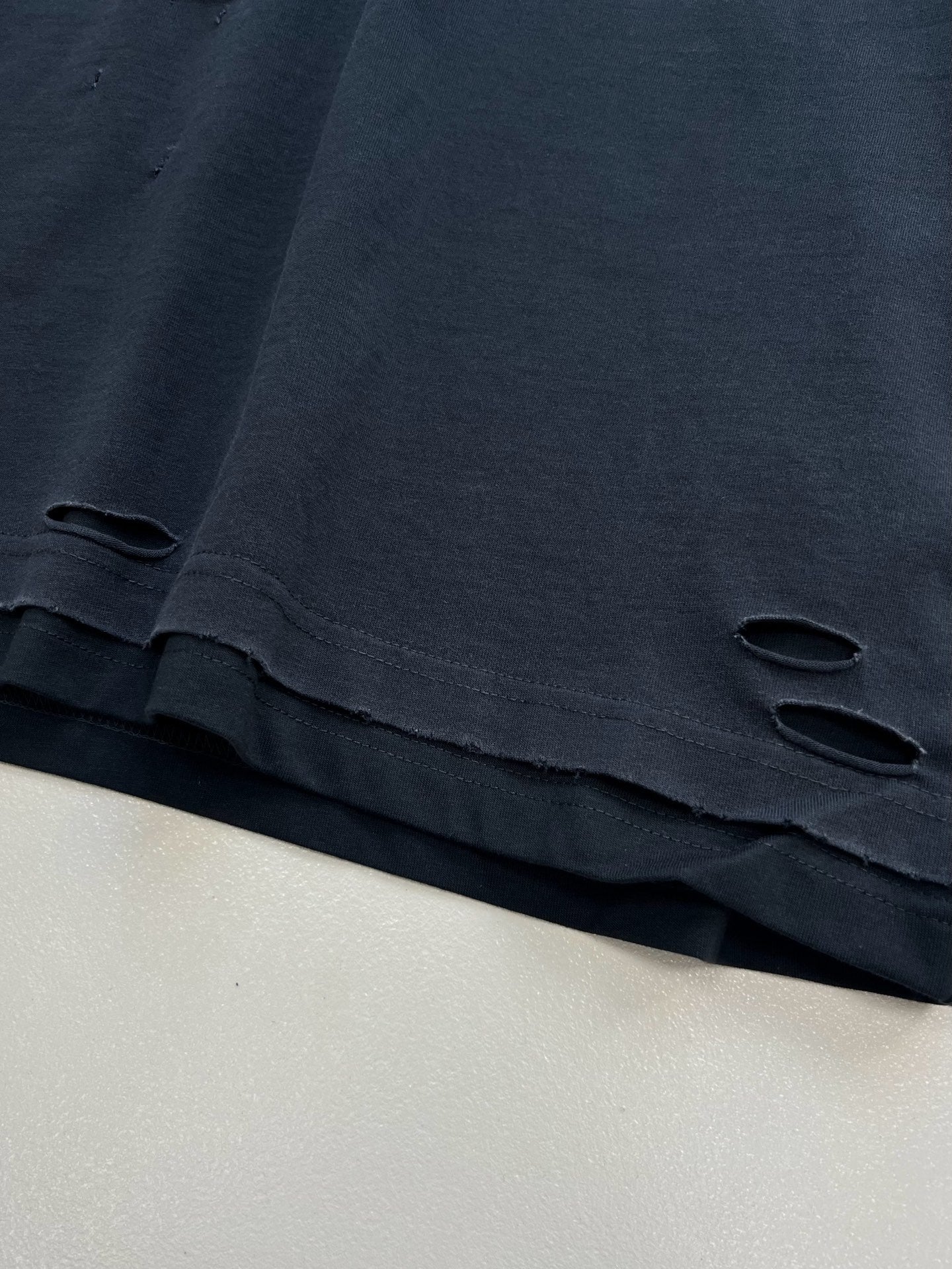 Balenciaga 25 Long-sleeved Tank Top Black Cotton 0035