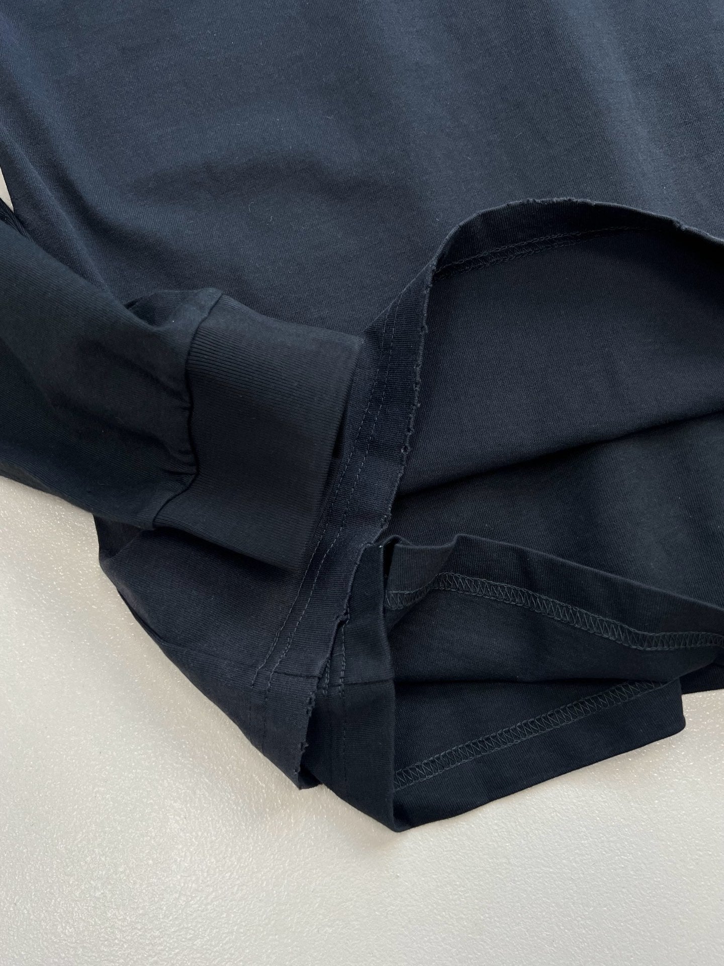 Balenciaga 25 Long-sleeved Tank Top Black Cotton 0035