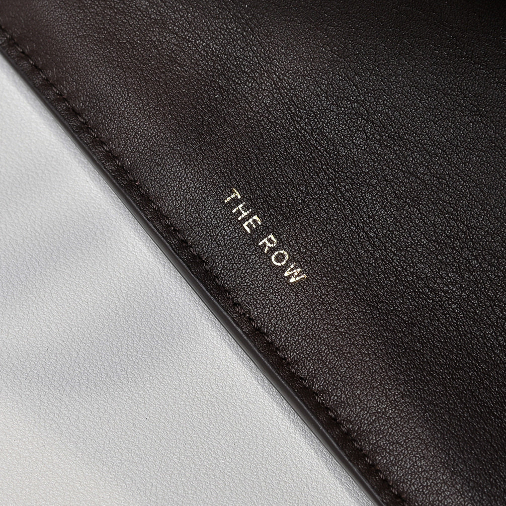 The Row Margaux 15 38cm Tote Bag In Calfskin