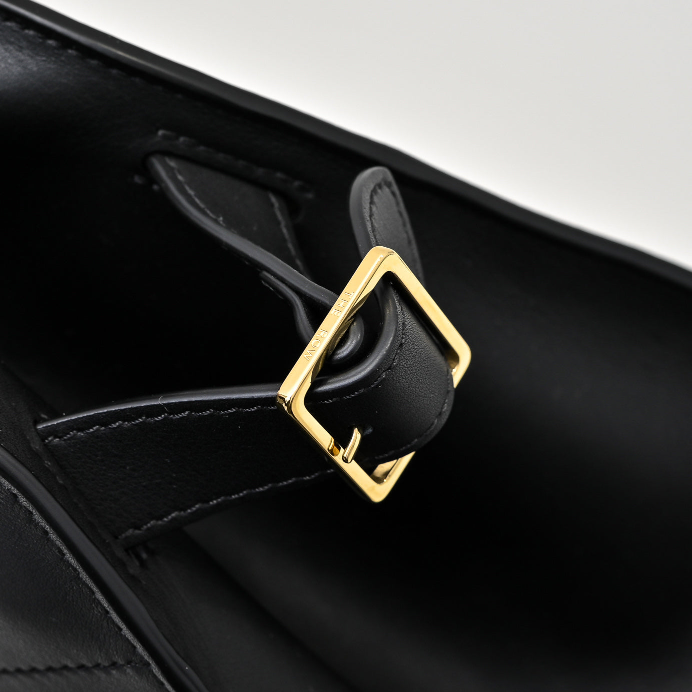 The Row Margaux 12 32cm Tote Bag In Calfskin