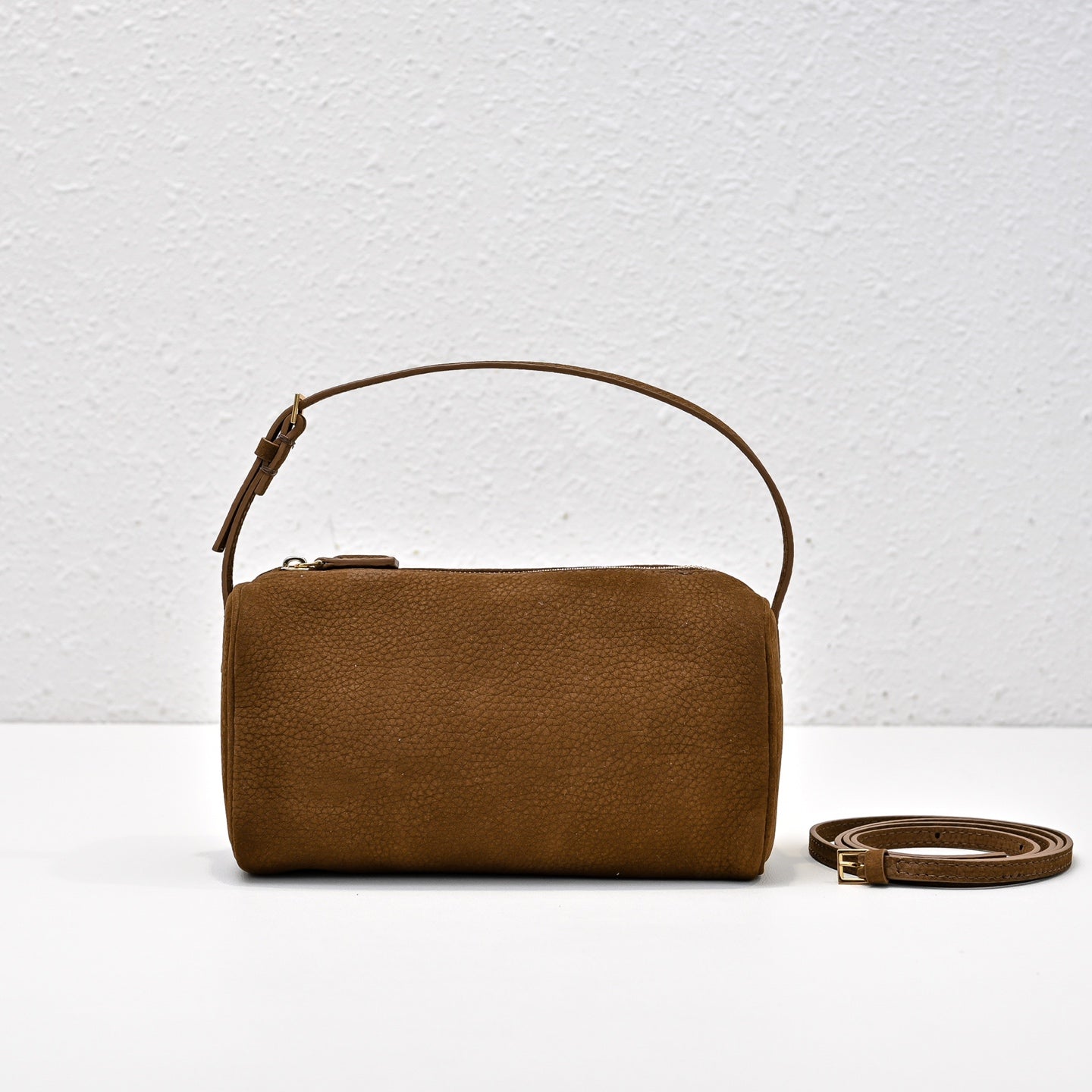 The Row 90's Bag 19cm in Suede