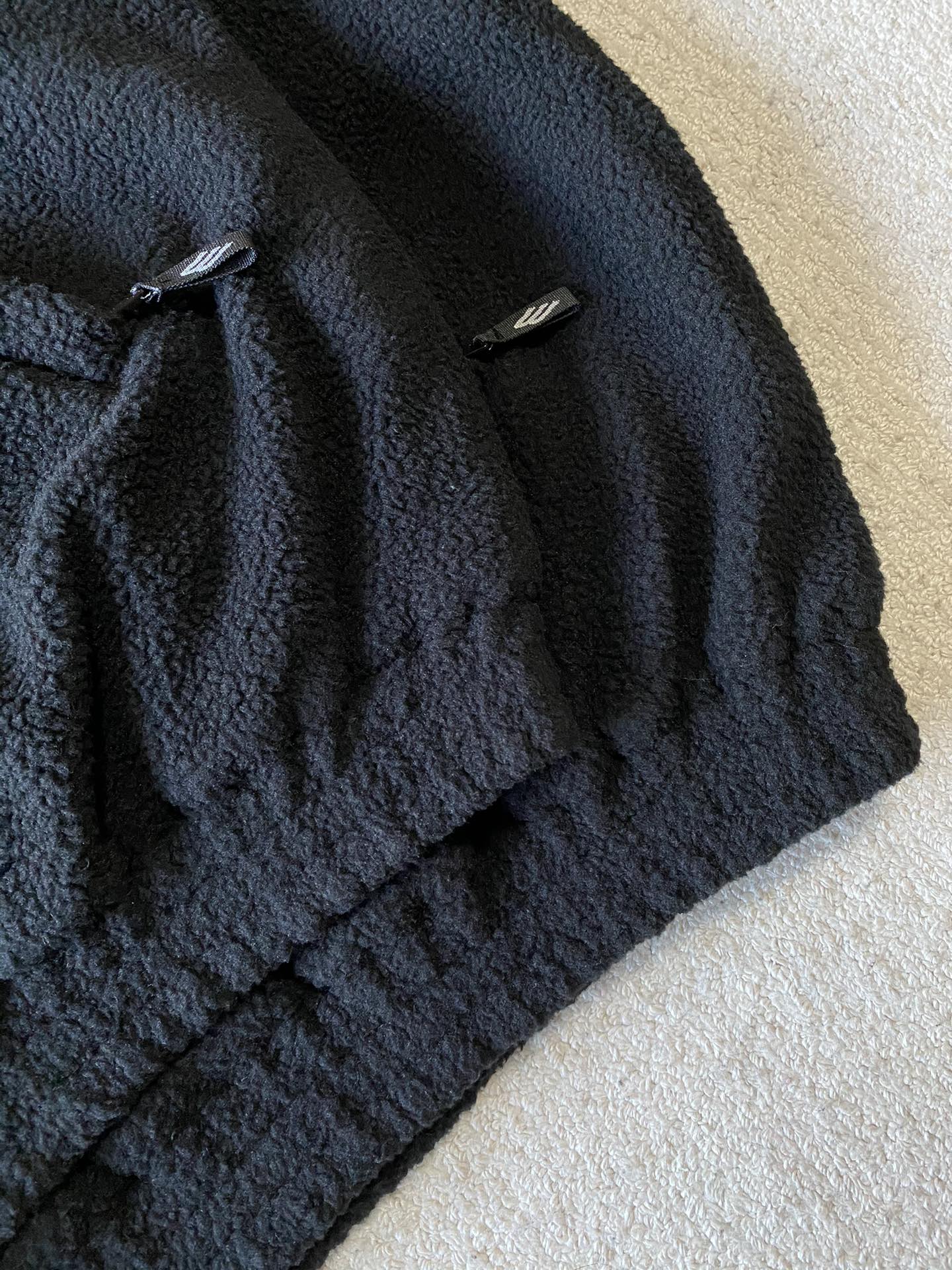 Balenciaga 25 Jacket Black Lambwool 0024