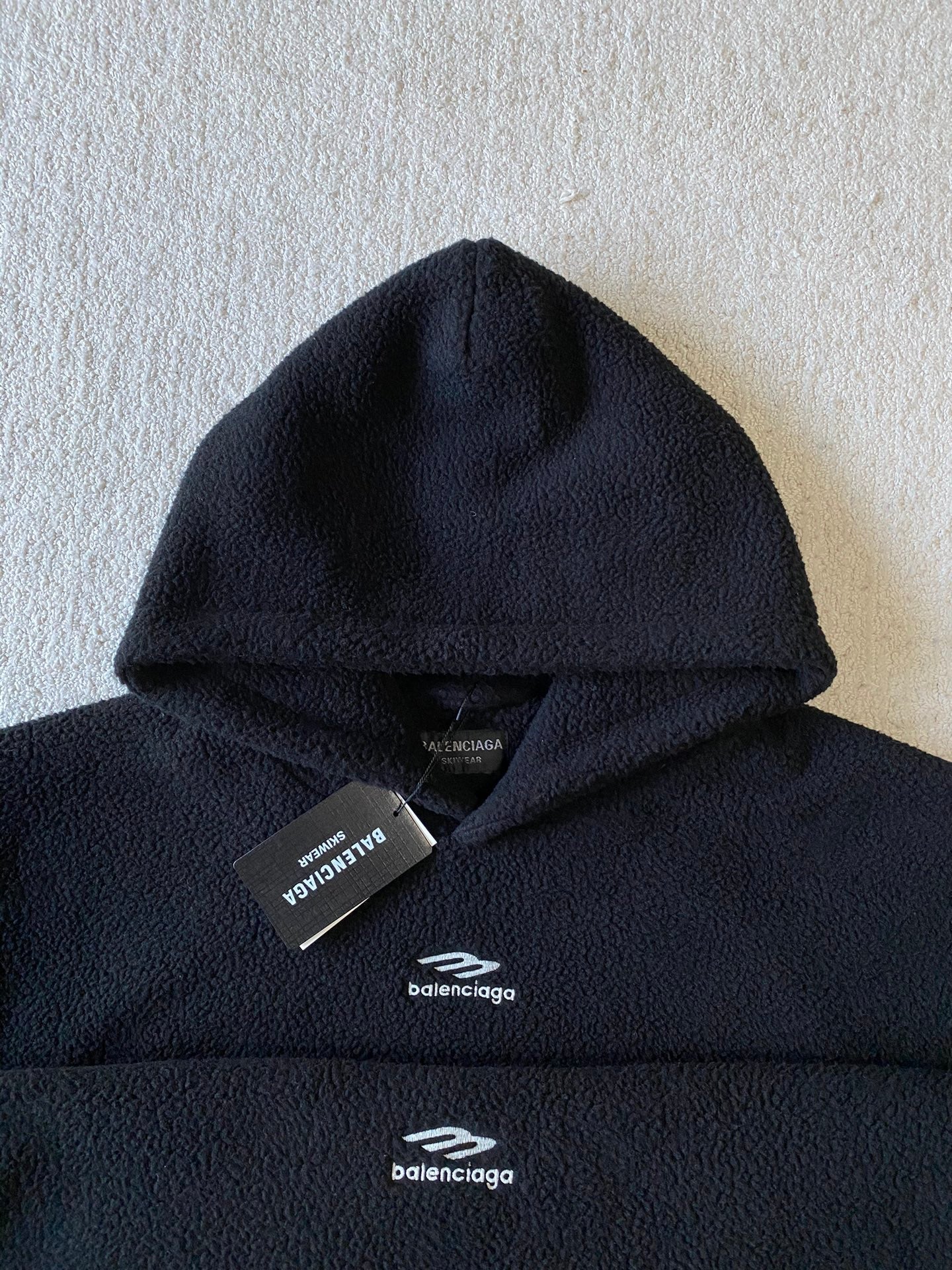 Balenciaga 25 Jacket Black Lambwool 0024