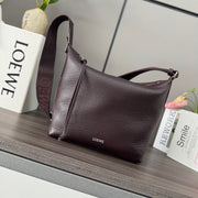 Loewe Small Cubi Crossbody Bag 29 Dark Burgundy Calfskin 280607