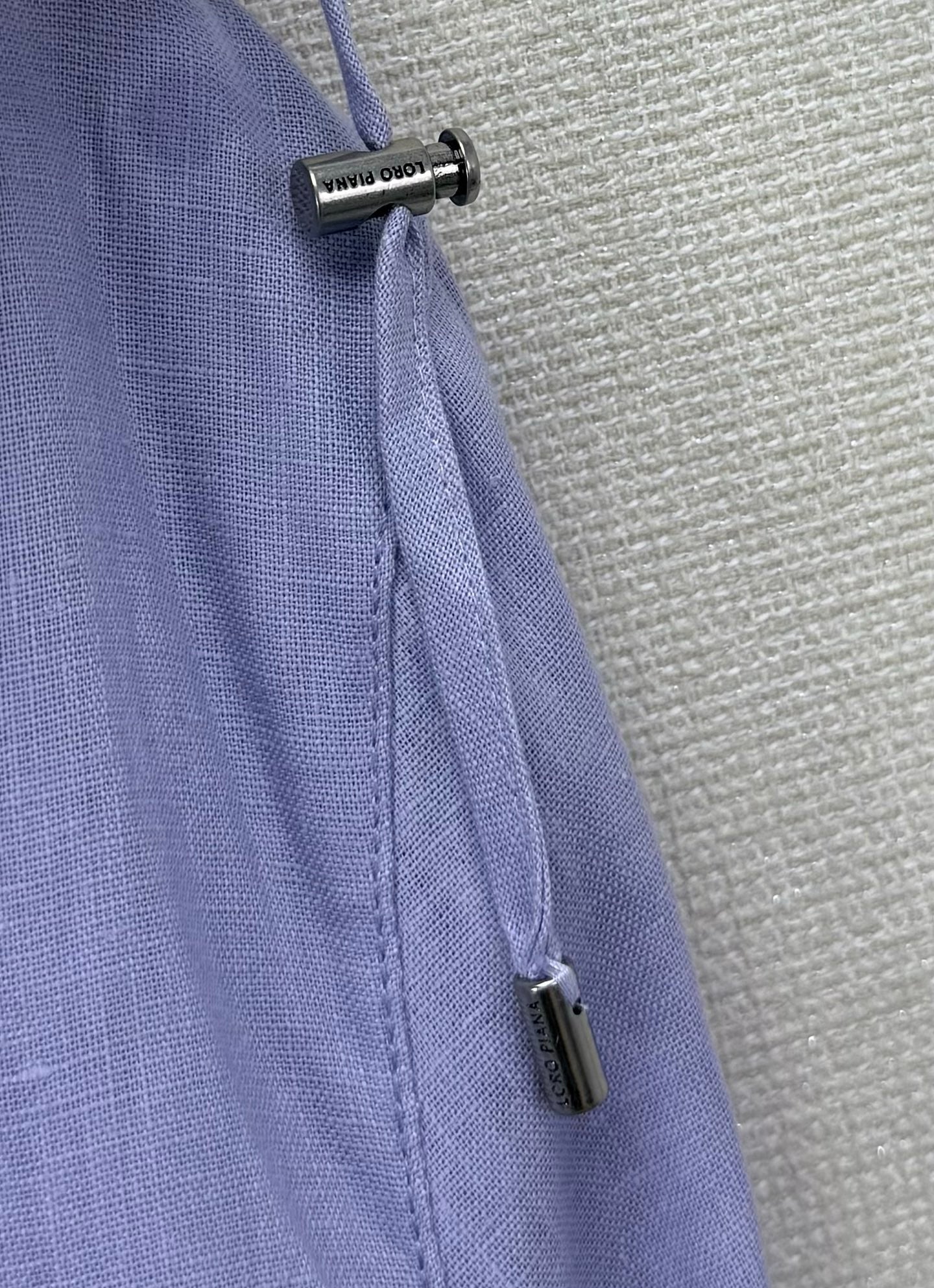 LP 25 Linen Hooded Purple Jacket 297177