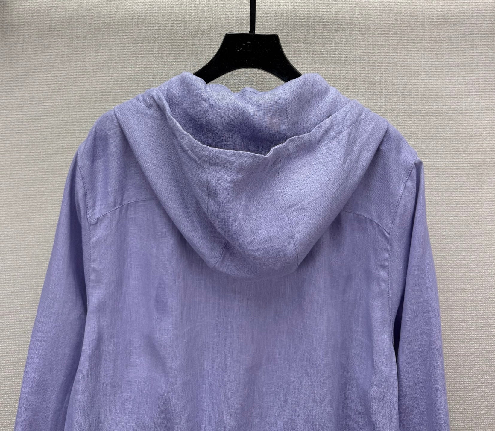 LP 25 Linen Hooded Purple Jacket 297177