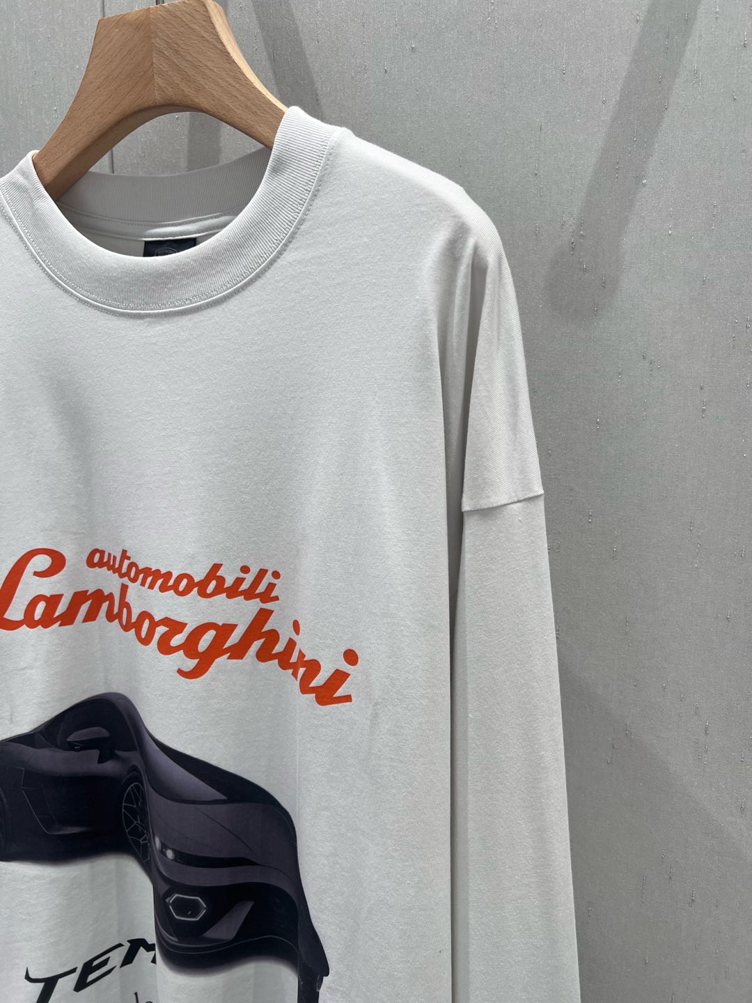 Balenciaga 25 Long-sleeved T-shirt White Cotton 0033