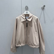Loewe 25 Jacket Beige Cotton