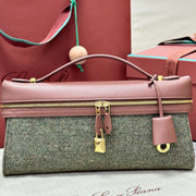 LP 2026 Extra Bag L29 Countryside Sage mix Burnt Tan Wool Leather