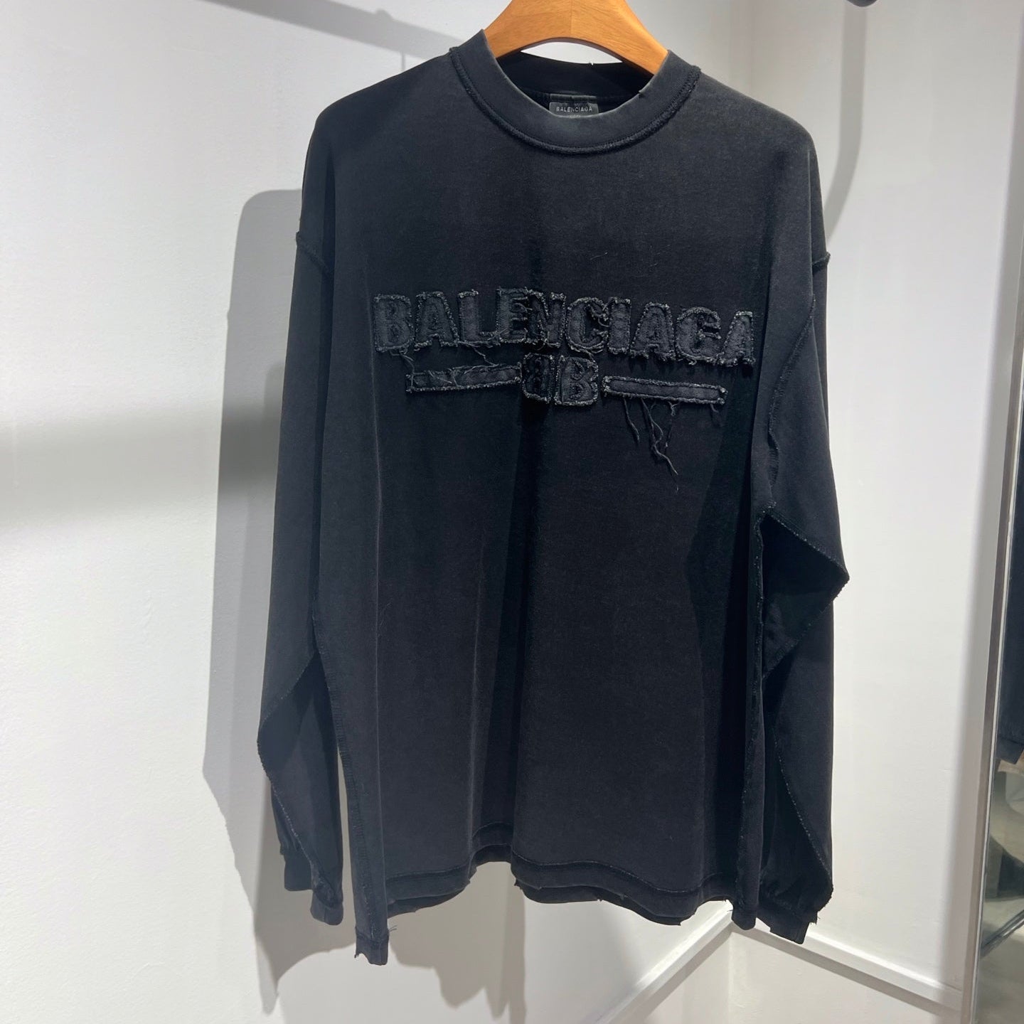Balenciaga 25 Sweater Dark Grey Cotton 0045