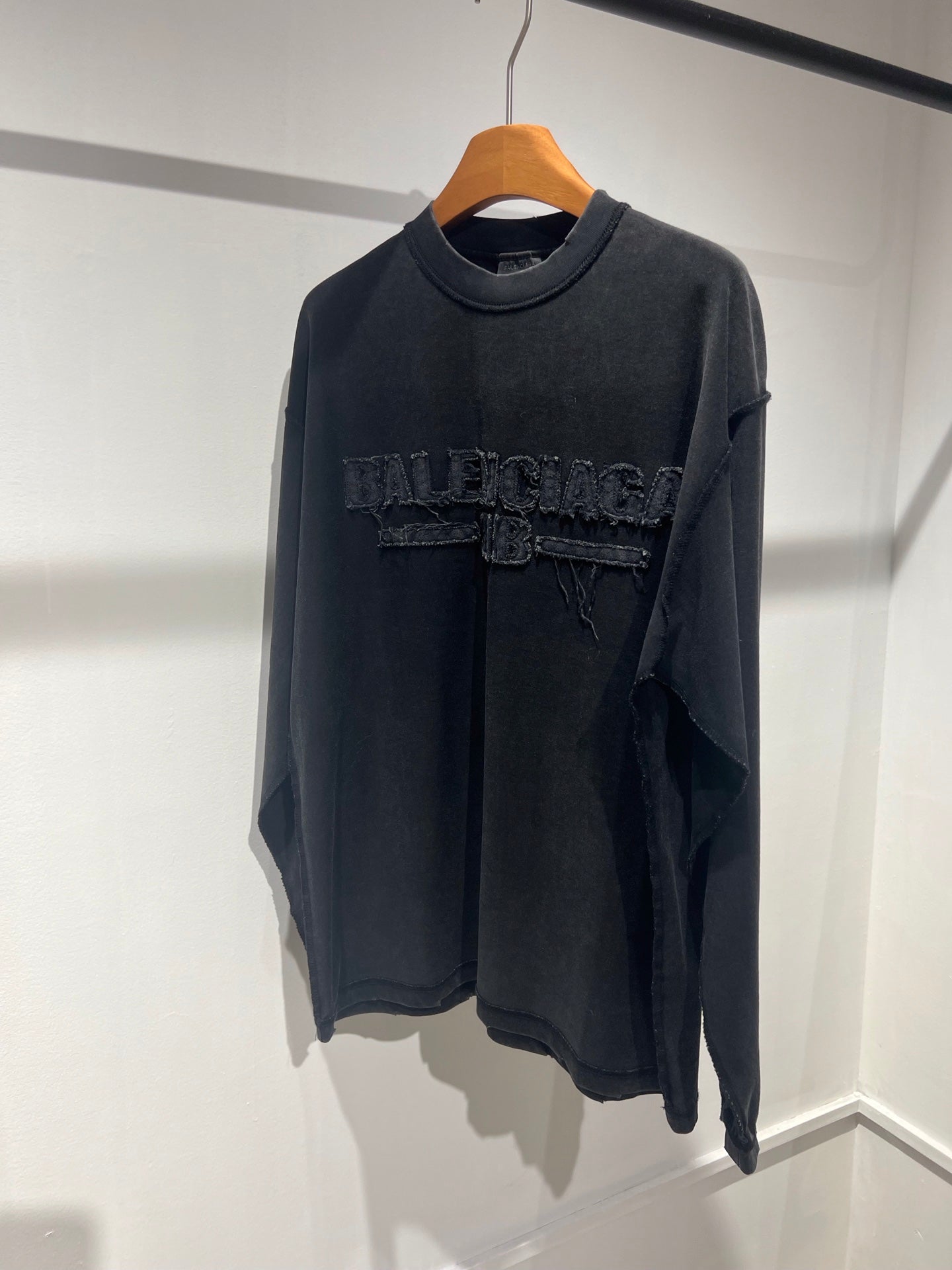 Balenciaga 25 Sweater Dark Grey Cotton 0045