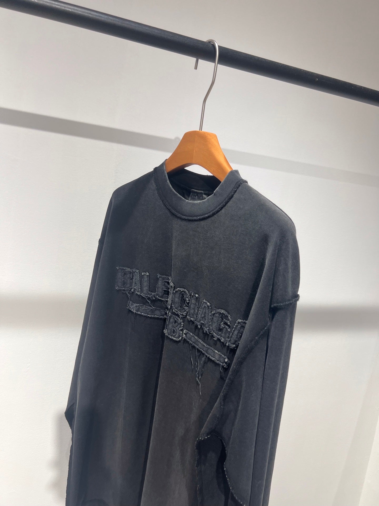 Balenciaga 25 Sweater Dark Grey Cotton 0045