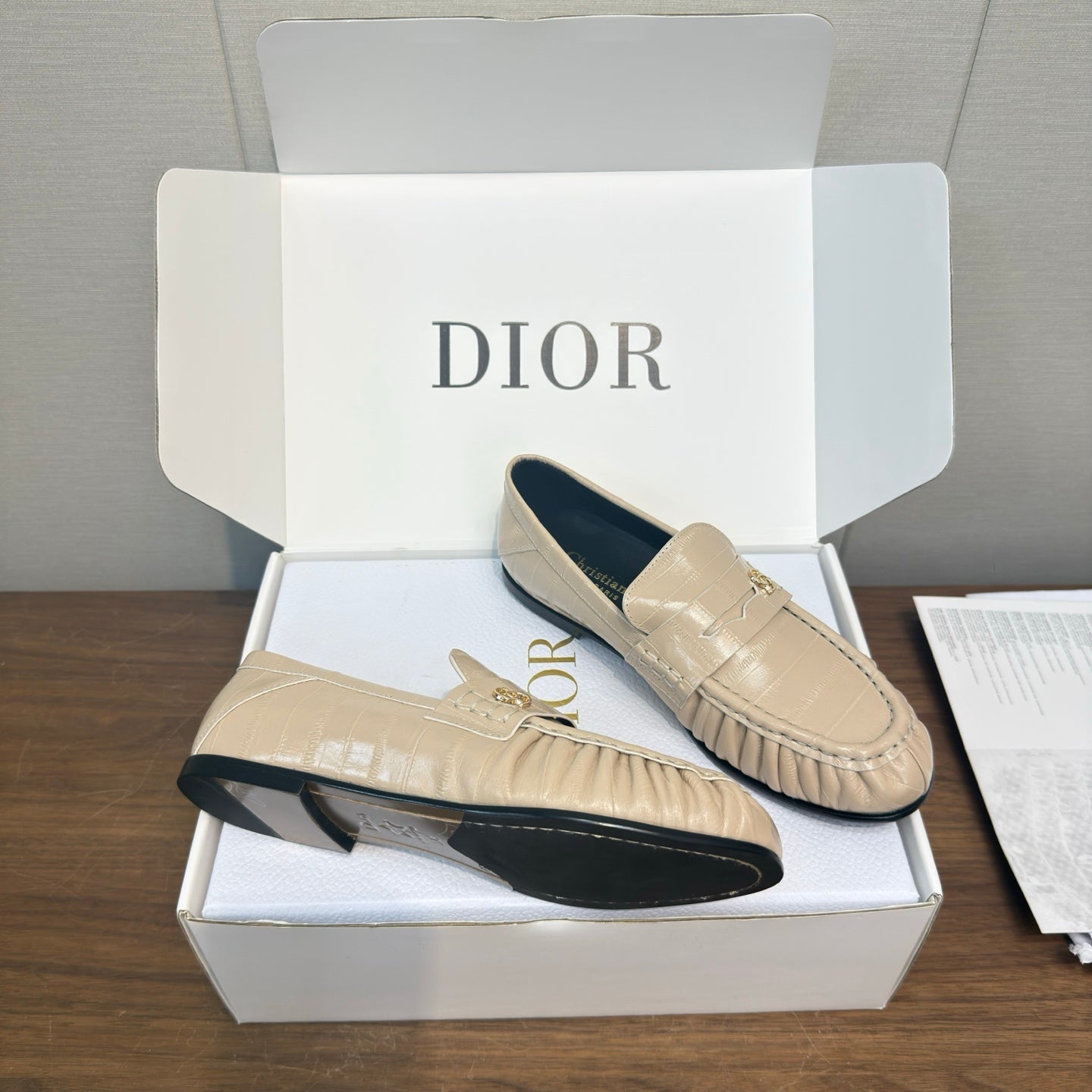 Dior 2026 Loafers Cowhide 922479