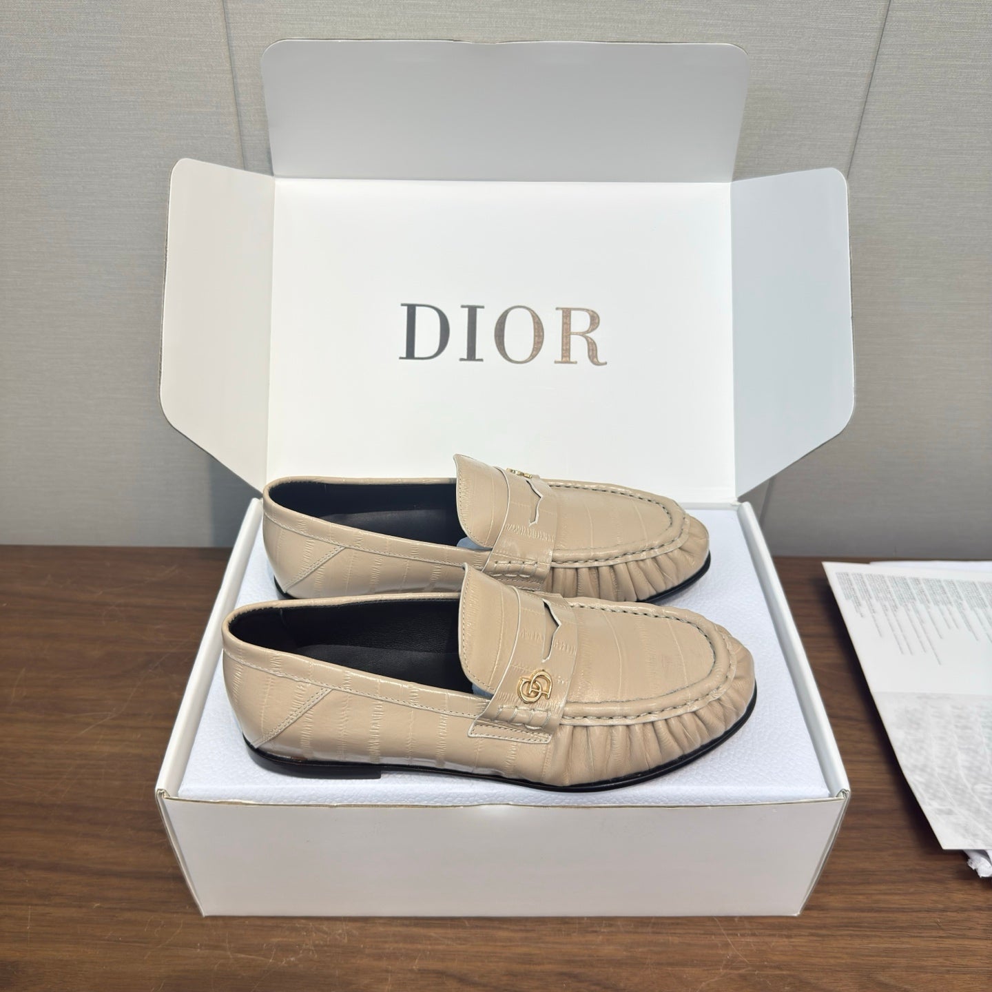 Dior 2026 Loafers Cowhide 922479
