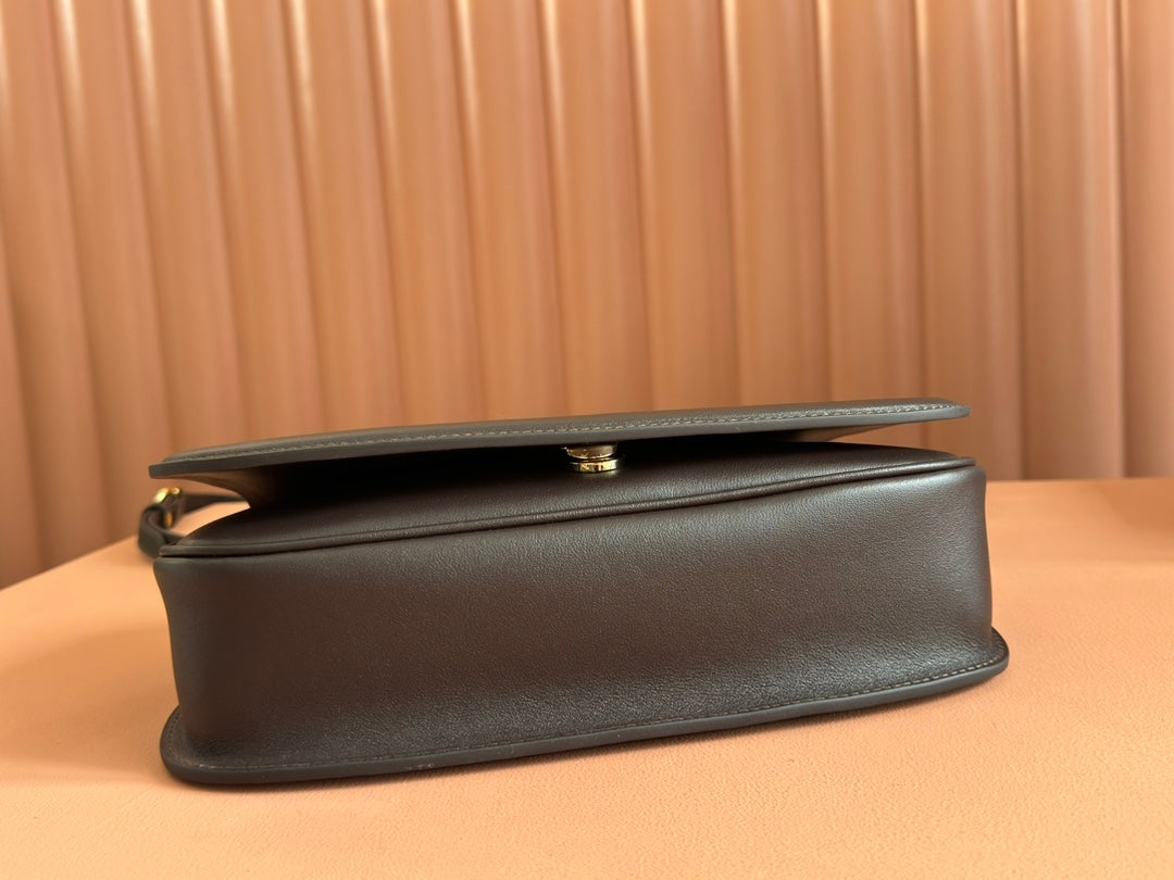 Gucci Blondie 32 Bag Dark Brown Leather 239909