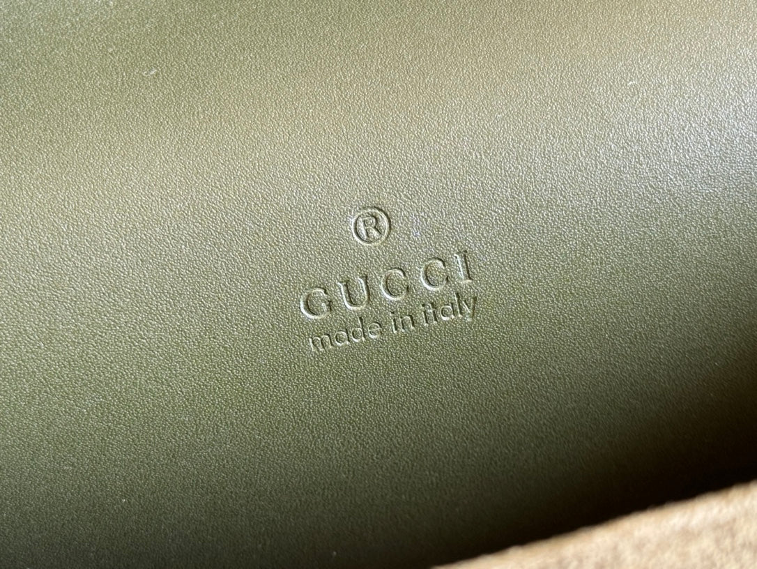 Gucci Dionysus Bag Green Suede Leather 244472