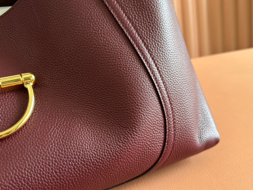 Gucci Softbit Shoulder Bag Rosso Ancora Red Calfskin 248331