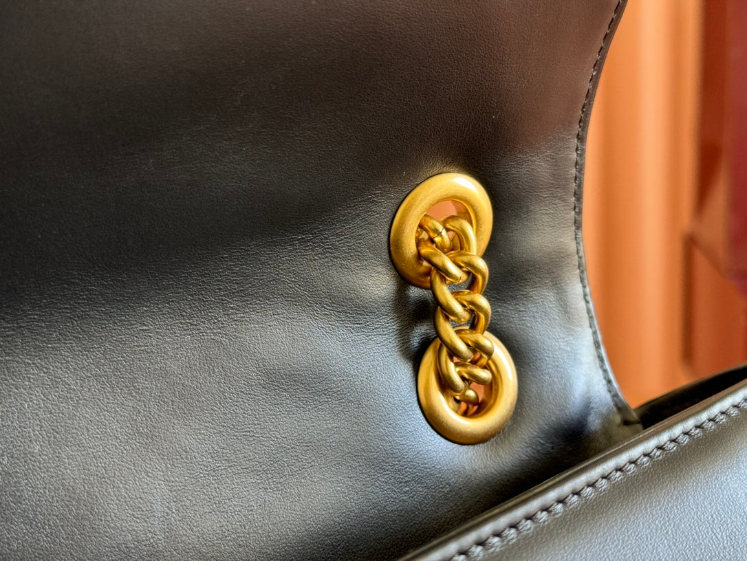 Gucci GG Marmont 31 Bag Black Calfskin 248223