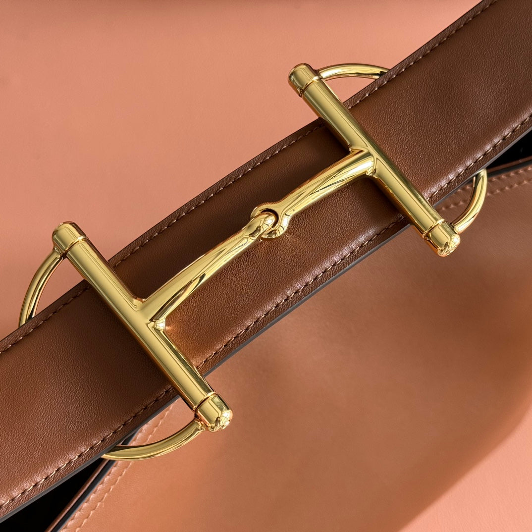 Gucci Beatrix Handbag 35 Brown Cowhide  272126