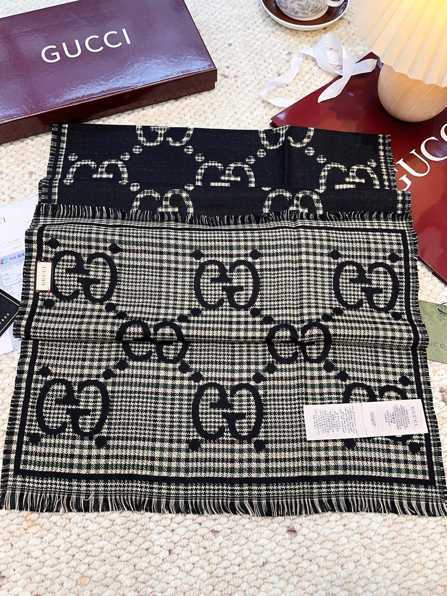 GG Classic 180CM Black  Wool 287937