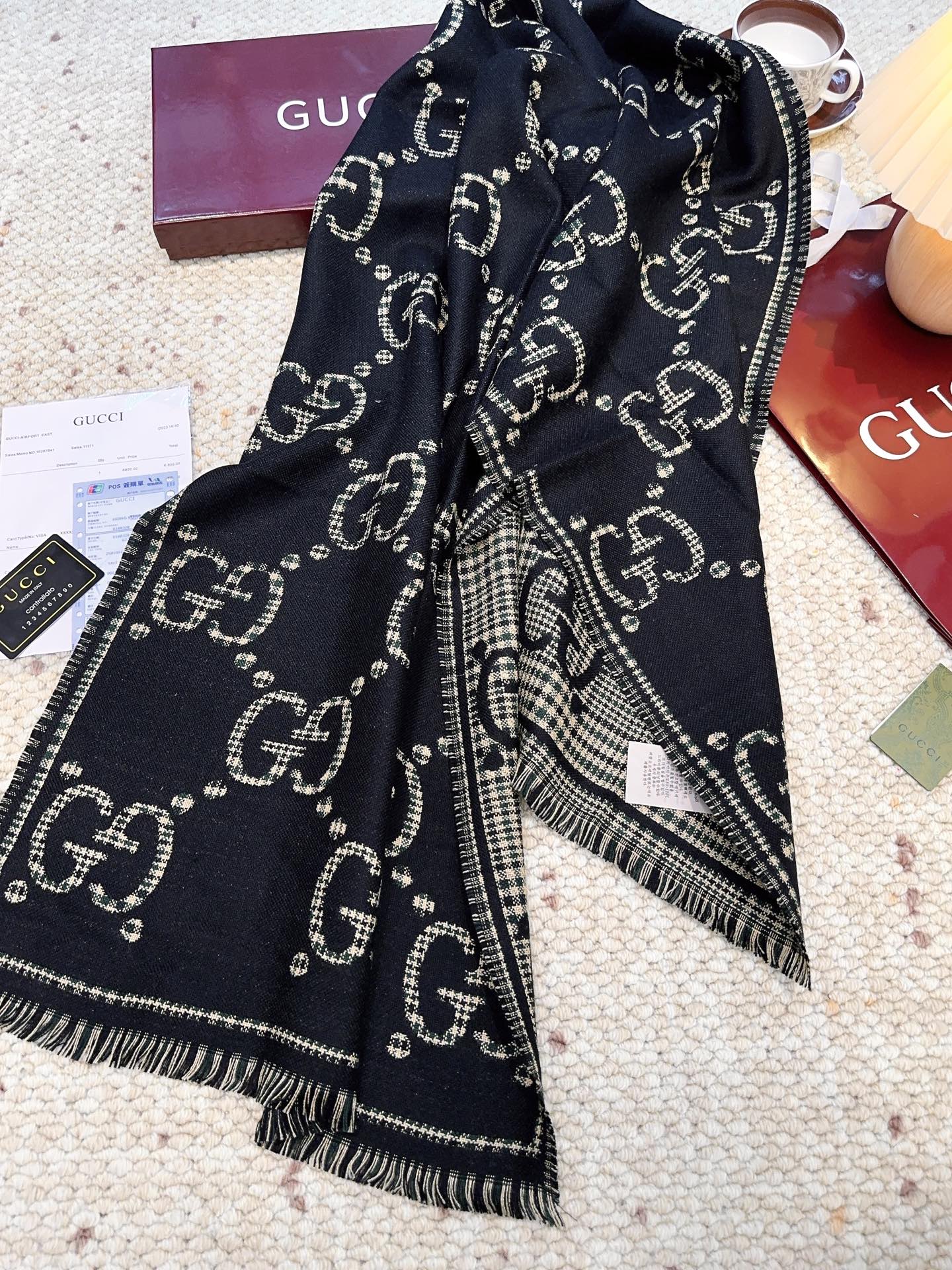 GG Classic 180CM Black  Wool 287937