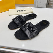 FF 5 BLACK CANVAS SLIDE