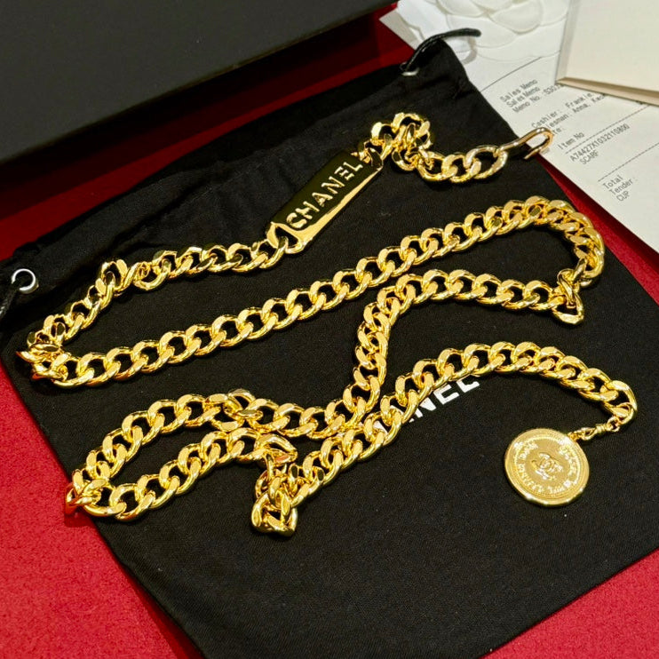 Chanel 2026 CC Coin Chain Belt