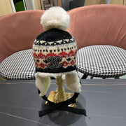 PLUSH WINTER HAT COLORFUL 431203